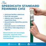 Cateter Urinário SpeediCath Standard Feminino CH12 Kit 15 Unidades Coloplast