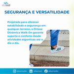 Órtese Dinâmica WalkOn Flex 28U22 Ottobock — Carbono Foot Drop