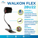 Órtese Dinâmica WalkOn Flex 28U22 Ottobock — Carbono Foot Drop