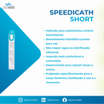 Cateter Urinário SpeediCath Short Feminino CH10 Kit 10 Unidades Coloplast