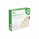 Curativo Mepilex Border Flex 10x10cm Mölnlycke — Silicone Safetac