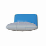 Travesseiro TheraGel Blue TM110 Theramart — Gel Refrescante