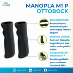 Pegador Emborrachado Cadeira de Rodas M1 Kit 2 Unidades Ottobock