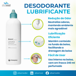 Desodorante Lubrificante Brava 240ml Kit 2 Unidades Coloplast