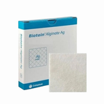 Curativo Biatain Alginato AG 15x15cm Coloplast — Prata Antimicrobiana