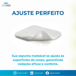 Curativo Mepilex 10x10cm Mölnlycke Espuma Silicone Safetac