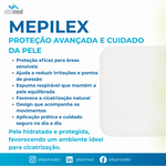 Curativo Mepilex 10x10cm Mölnlycke Espuma Silicone Safetac