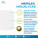 Curativo Mepilex 10x10cm Mölnlycke Espuma Silicone Safetac