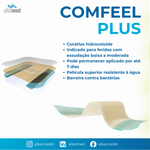 Curativo Hidrocoloide Comfeel Plus 15x15cm Kit 5 Unidades Coloplast