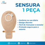 Bolsa de Estomia SenSura Click 70mm Opaca Coloplast — 1 Peça Drenável