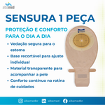 Bolsa de Estomia SenSura Click 70mm Opaca Coloplast — 1 Peça Drenável