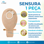 Bolsa de Estomia SenSura Click 70mm Opaca Coloplast — 1 Peça Drenável