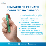 Cateter Urinário SpeediCath Compact Feminino CH10 Kit 5 Unidades Coloplast