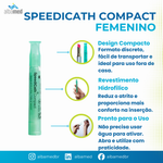 Cateter Urinário SpeediCath Compact Feminino CH10 Kit 5 Unidades Coloplast