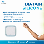 Curativo Biatain AG Não Adesivo 10x10cm Coloplast