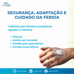 Curativo Biatain AG Não Adesivo 10x10cm Coloplast