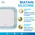 Curativo Biatain AG Não Adesivo 10x10cm Coloplast