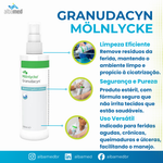 Granudacyn Solução Limpeza de Feridas Spray 250ml Mölnlycke
