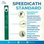 Cateter Urinário Speedicath Standard Feminino CH10 Kit 30 Unidades