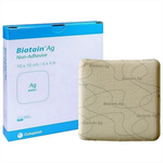 Curativo Biatain AG Não Adesivo 10x10cm Coloplast — Prata Antimicrobiana