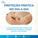 Brava Lenço Removedor de Adesivos Caixa c/ 30 unidades 