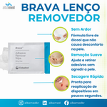 Brava Lenço Removedor de Adesivos Caixa c/ 30 unidades 