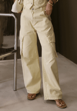 Calça Cargo Indie Amarelo