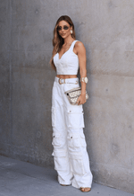 Calça Cargo Iconic Off White