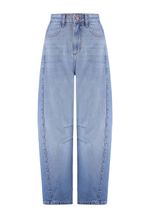 Calça Barrel Fit Médio