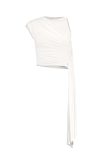 Blusa Transpassada Flow Off White