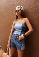 Short Recorte Duo Blue