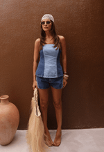 Short Recorte Duo Blue