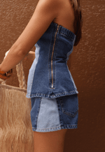 Short Recorte Duo Blue