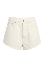 Short Mini Lune Off White