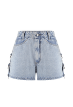Short Mom Highlight Claro Marmorizado