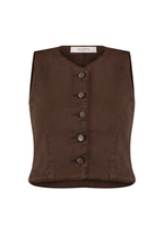 Colete Soft Marrom Coffee