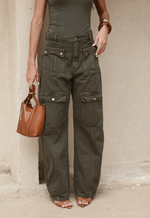 Calça Cargo Oasis Verde Coco