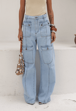 Calça Cargo Oasis Claro