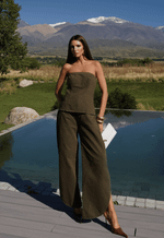 Calça Balloon Contour Verde Coco