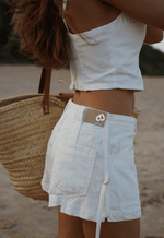 Short Mini Gaia Off White