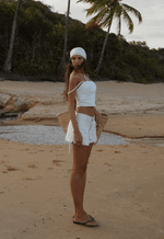 Short Mini Gaia Off White