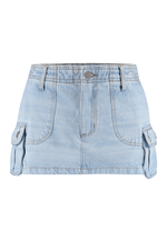 Short Saia Slim Claro