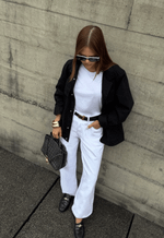 Calça Wide Leg Branco