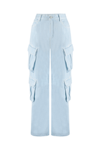 Calça Cargo Urban Baby Blue
