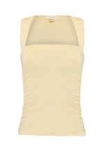 Blusa Tube Top Amarelo