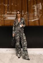 Calça Cargo Utility Camuflada