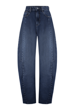Calça Barrel Signature Dirty Wash