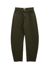 Calça Barrel Signature Verde Coco