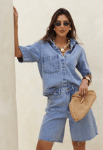 Bermuda Jorts Essentials Claro Marmorizado