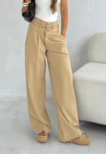 Calça Wide Leg Flow Desertico